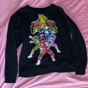 Power Rangers long sleeve sweater F21